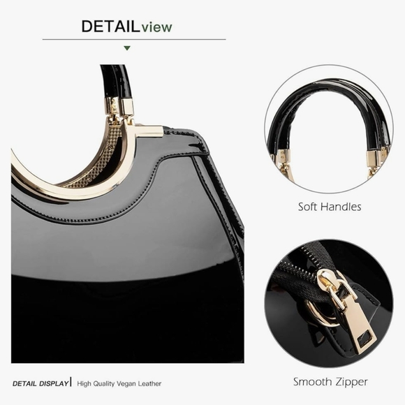 🖤 Elegant Black Handbag - Picture 5 of 8